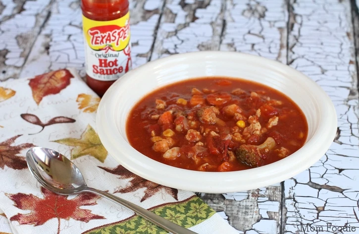 Turkey & Vegetable Tomato Soup