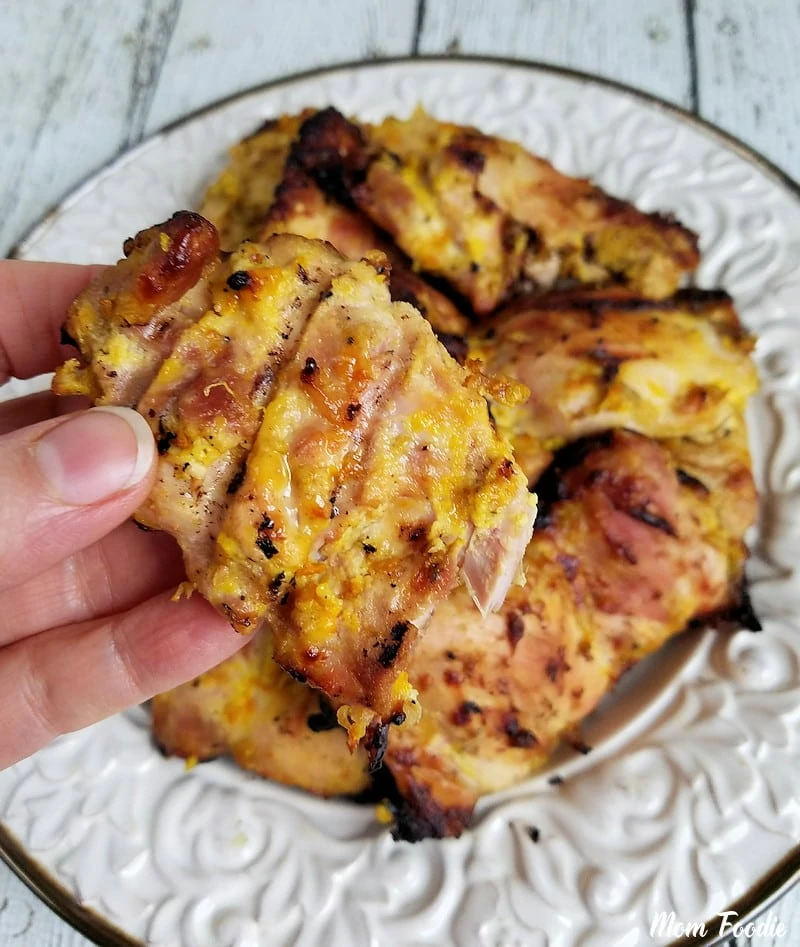 Turmeric Greek Yogurt Grilled Chicken