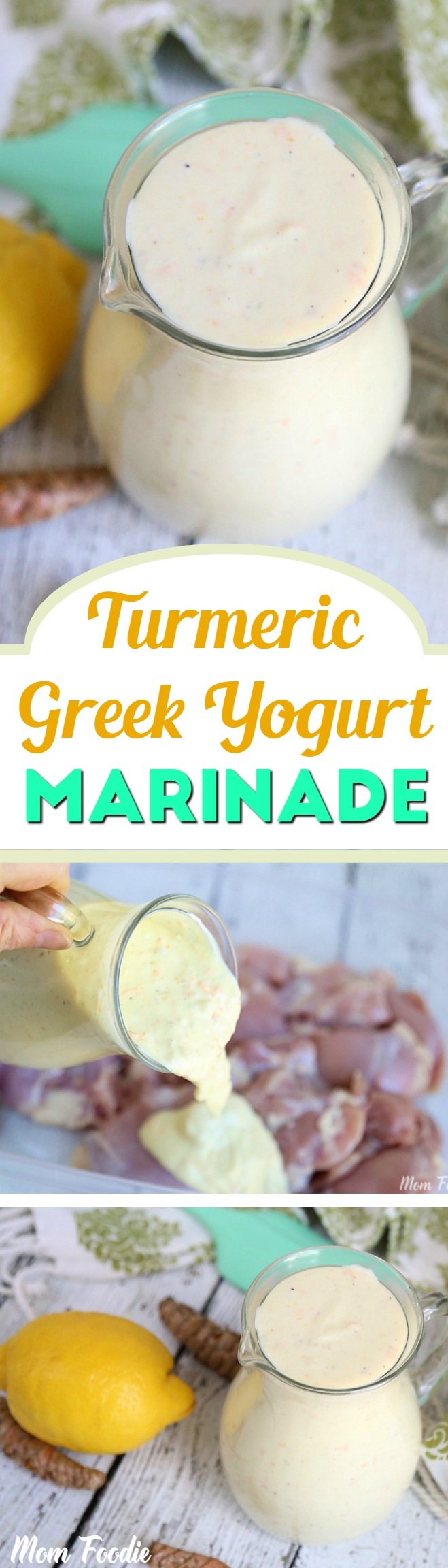 Grilled Boneless Chicken Thighs in Turmeric Greek Yogurt Marinade Mom