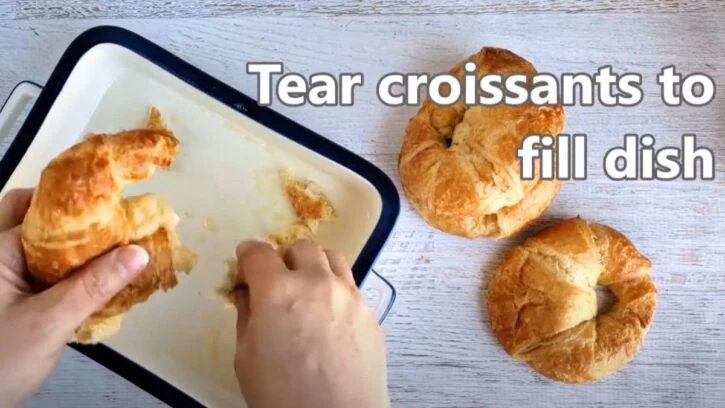 tear up croissants