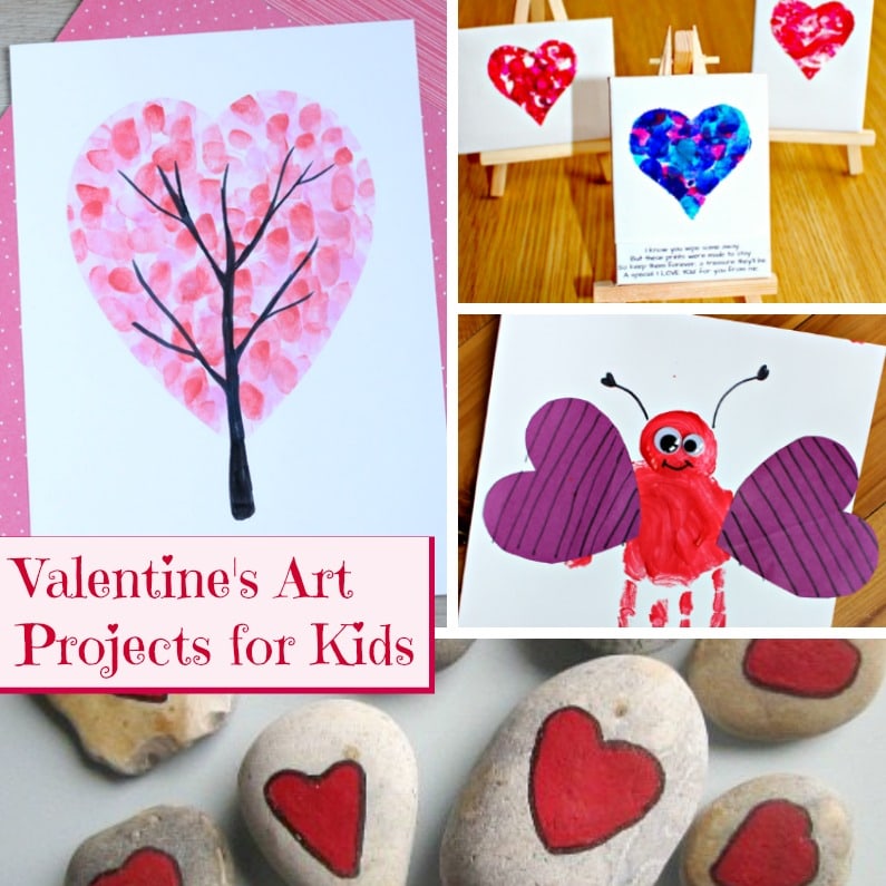 Valentines day art store activities