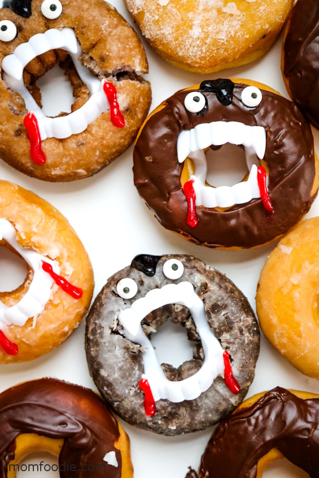 Vampire Donuts - Easy Halloween Treat