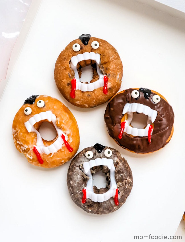 Vampire Halloween Donuts