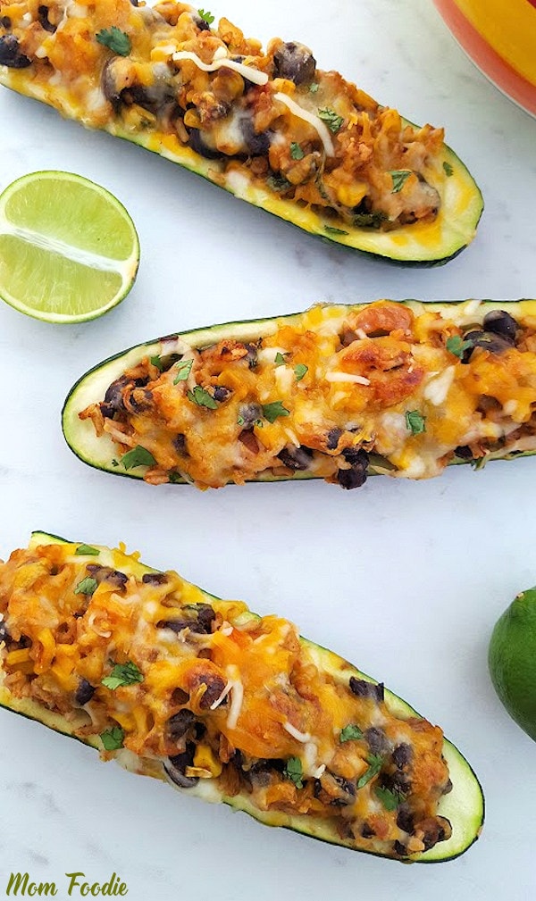 Stuffed Zucchini Boats 