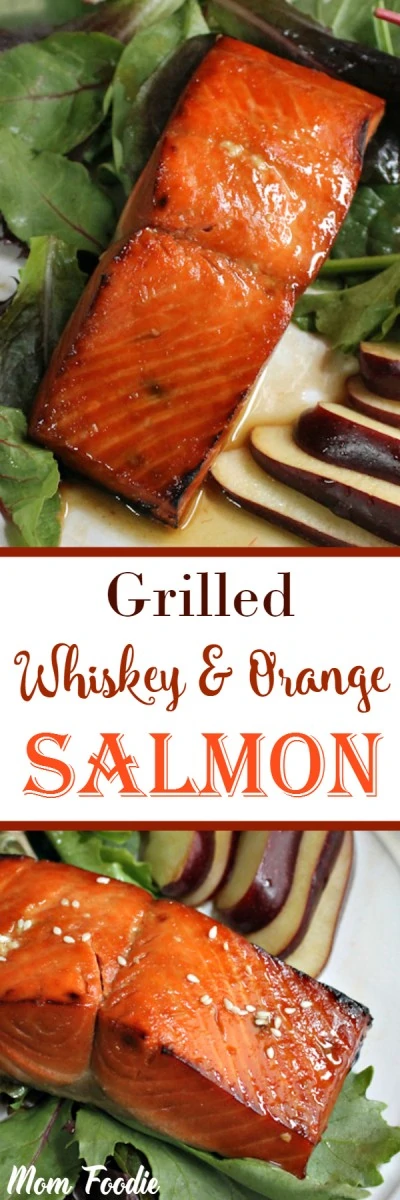 Whiskey Orange Salmon