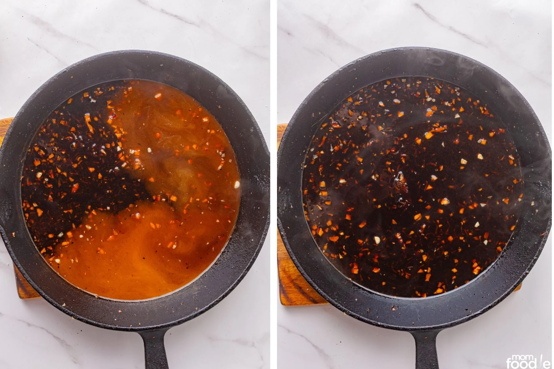 add cornstarch slurry cook until thickened