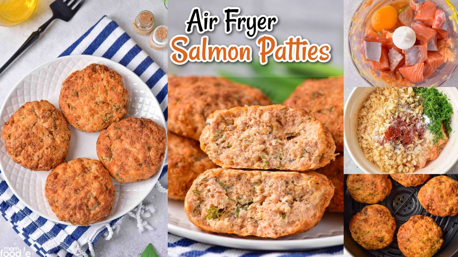 Air Fryer Salmon Patties Recipe - Mom Foodie
