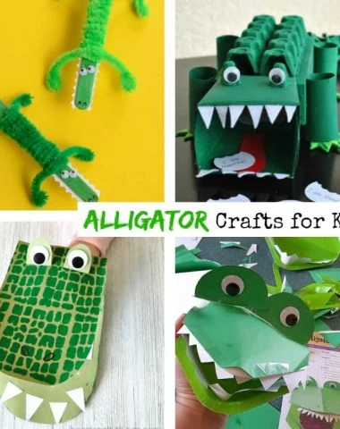 alligator crafts for kids
