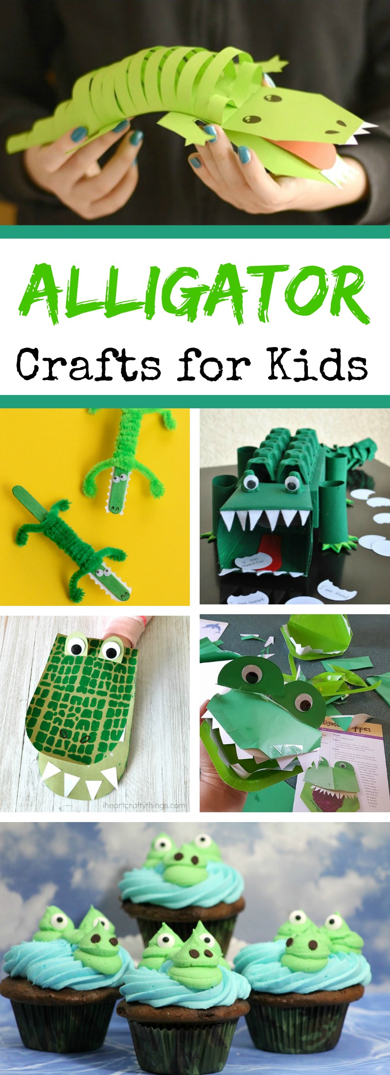 Alligator Crafts for Kids: 8 Exciting Alligator Craft Projects - Mom Foodie