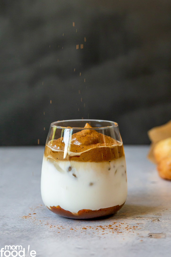 Caramel Pumpkin Dalgona Coffee