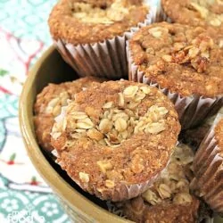 apple oatmeal muffins