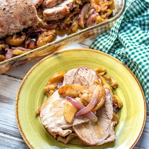 apple pork roast