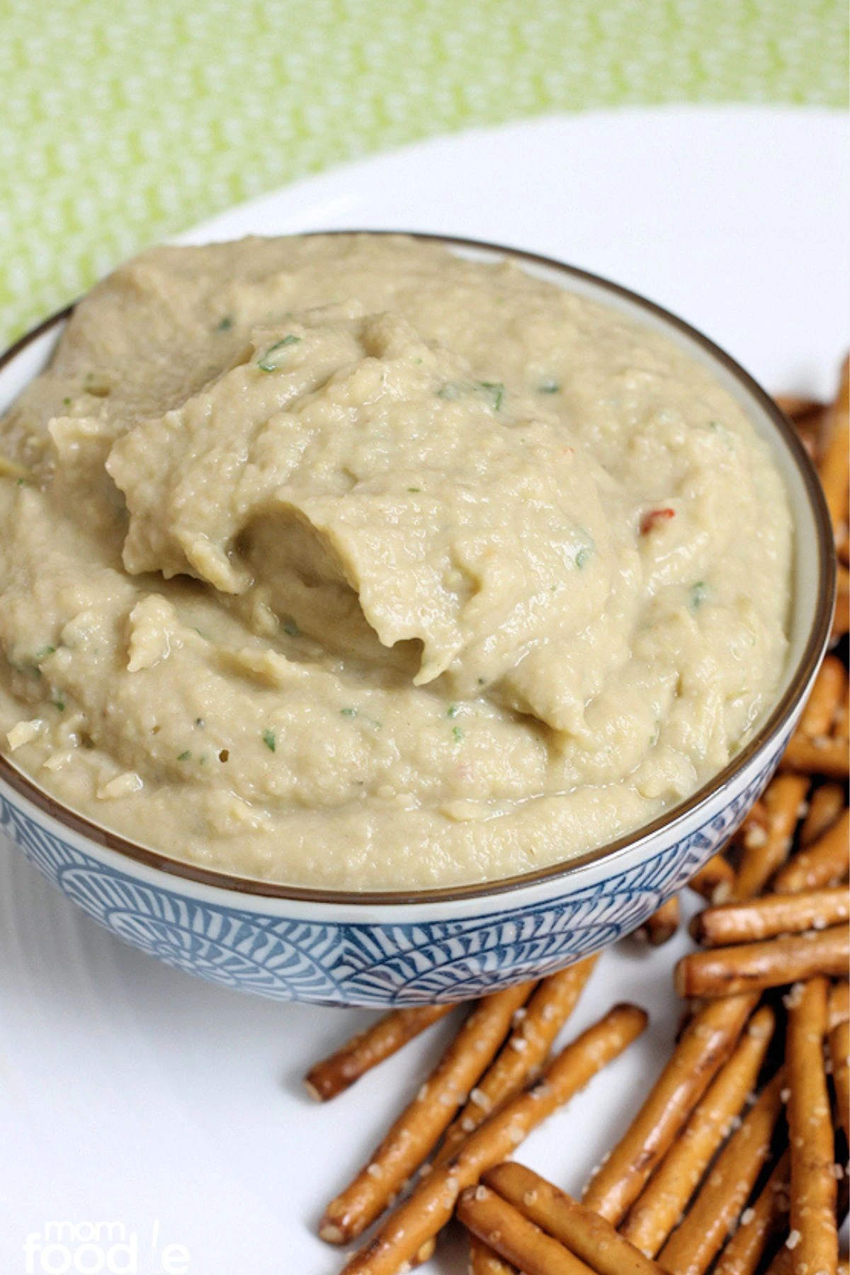 Artichoke Bean Dip recipe with Sweet Onion Artichoke bean dip