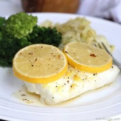baked cod with lemon pepper