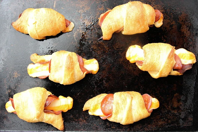 baked crescent appetizers