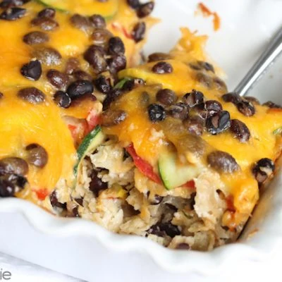 Ranch Tortilla Black Bean Casserole Recipe - Mom Foodie