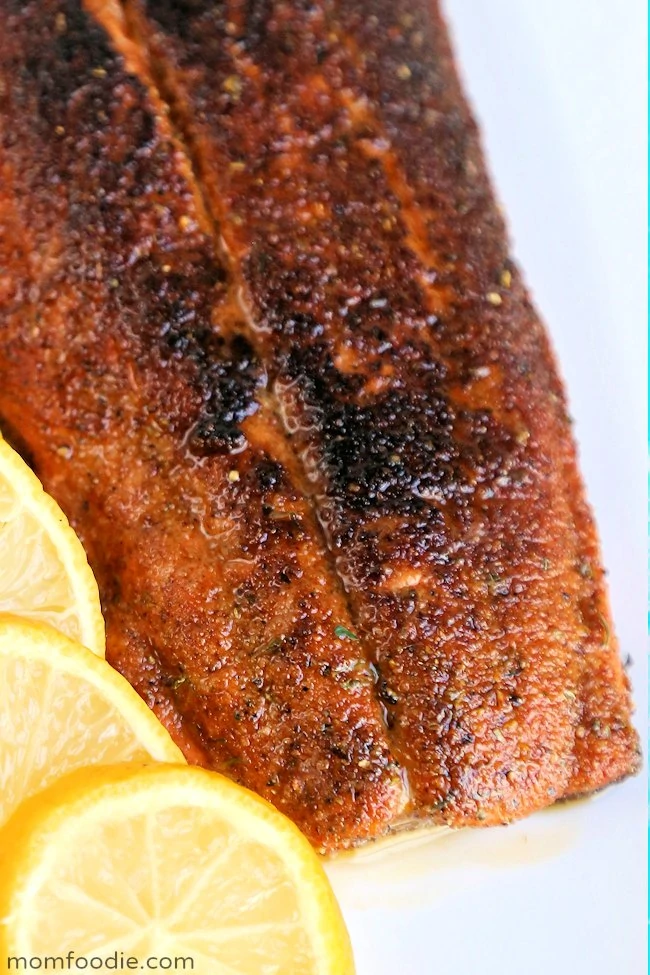 blackened salmon