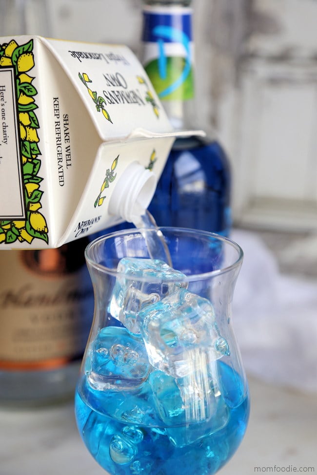 Blue Lagoon Cocktail Easy Blue Drink Recipe Mom Foodie 