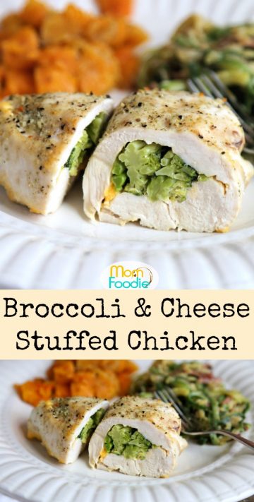 Broccoli Cheese Stuffed Chicken Breast - Mom Foodie