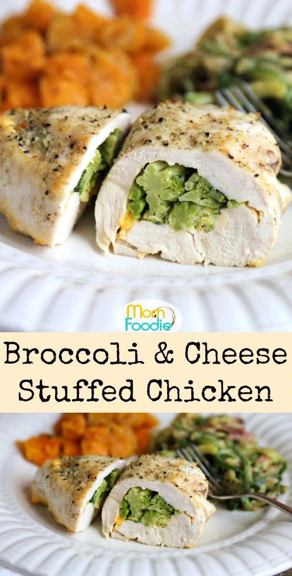 broccoli and cheese stuffed chicken