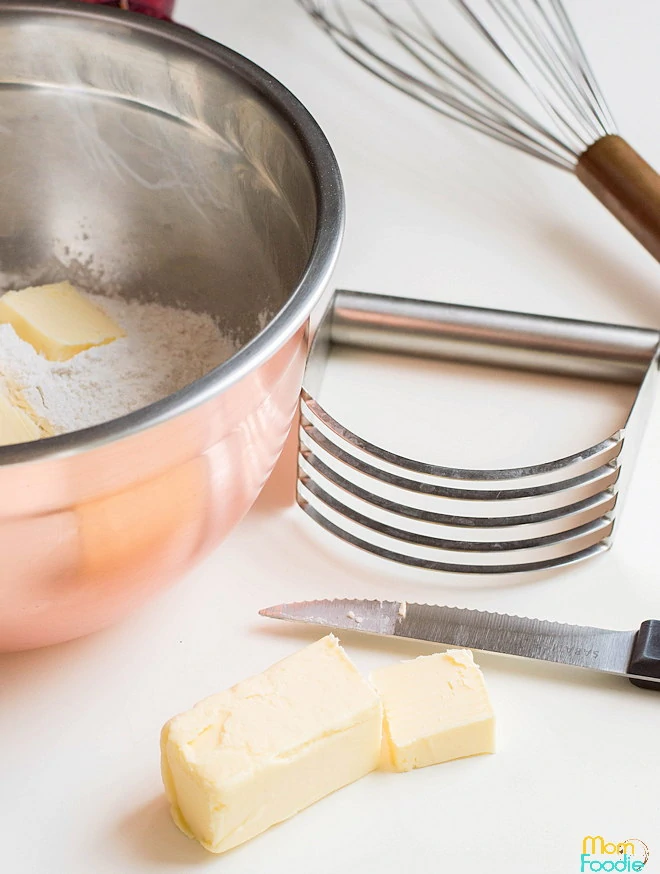 cold butter for scones