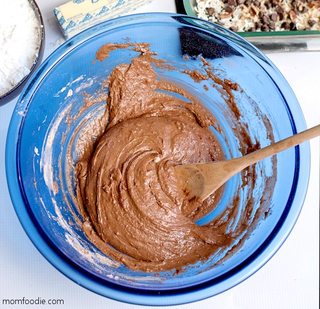 chocolate cake batter