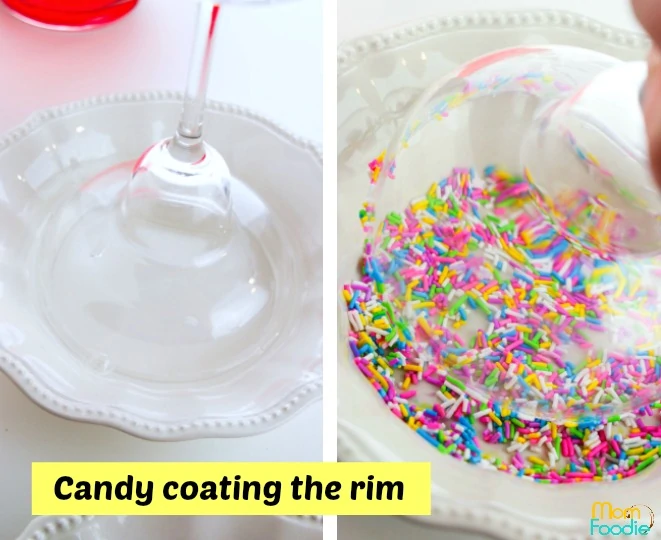 candy cocktail rim