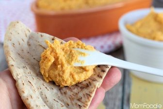 carrot chick pea spread
