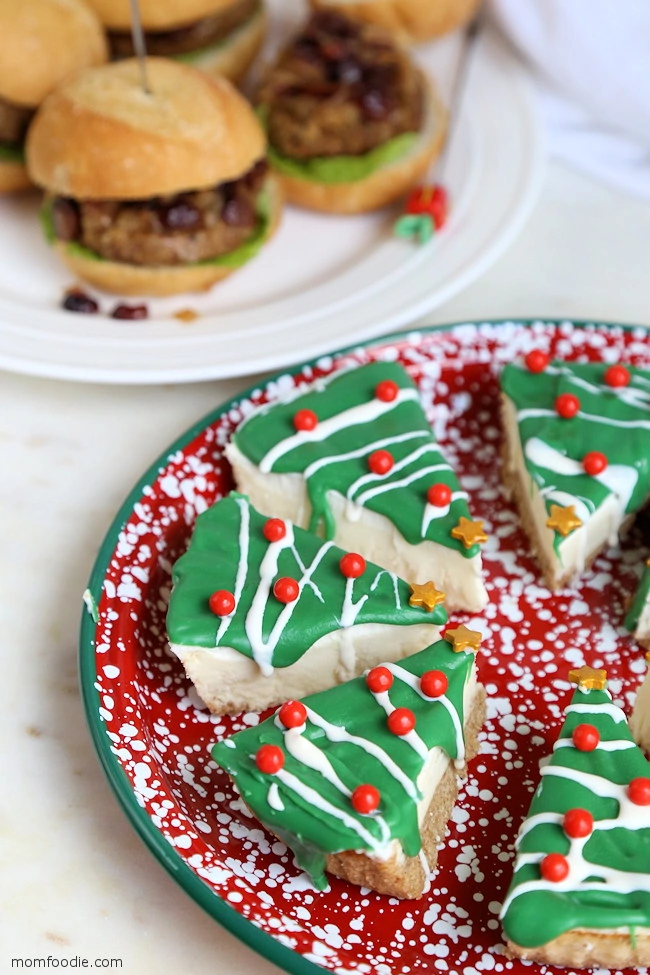 more decorative than a little debbie christmas tree cheesecake