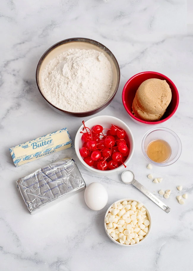 cherry almond cookies ingredients