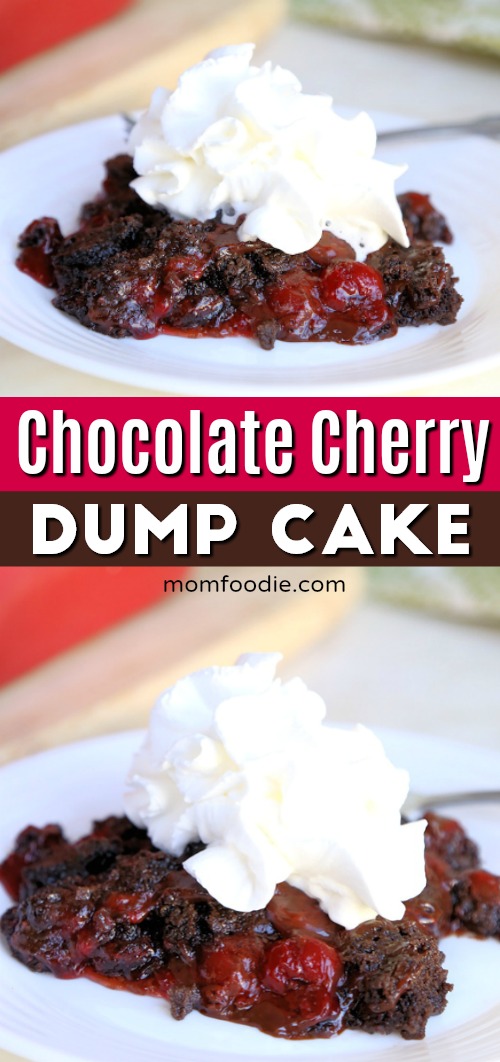 chocolate cherry dump cake