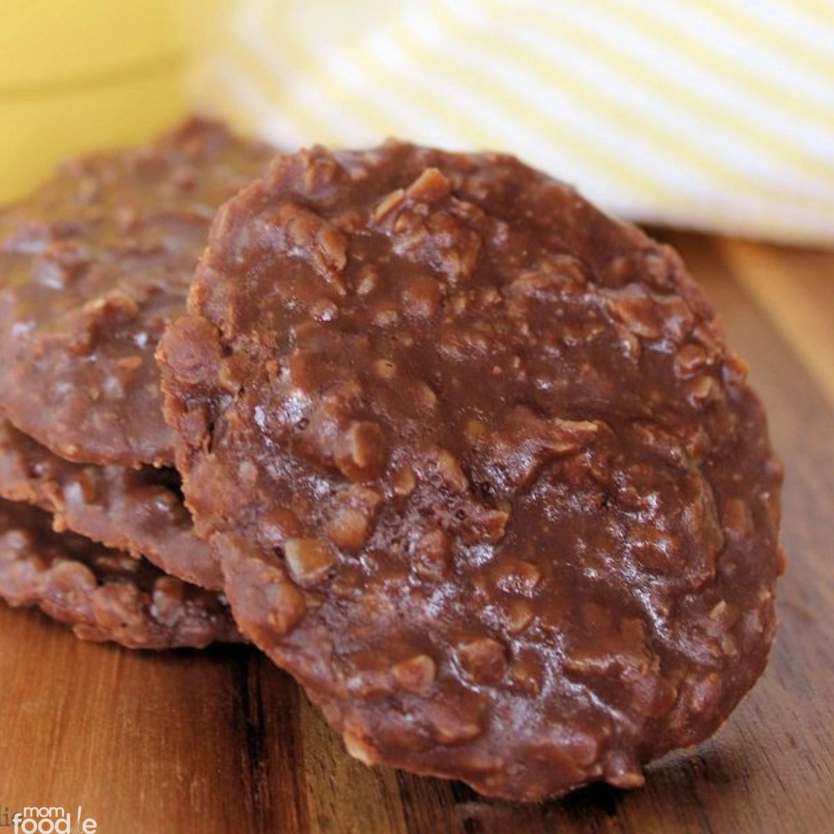 no bake chocolate peanut butter cookies.