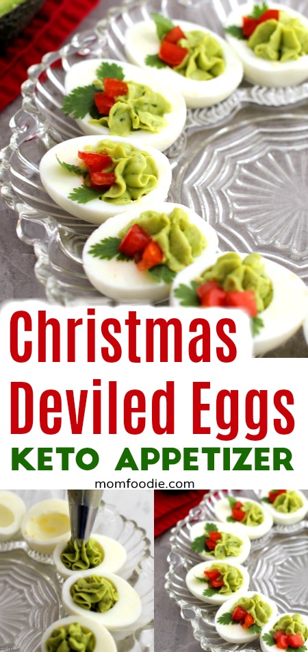 christmas deviled eggs keto
