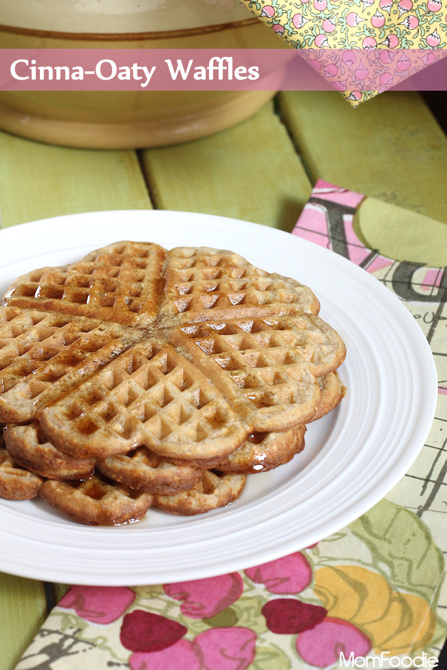 cinnamon oatmeal waffles recipe