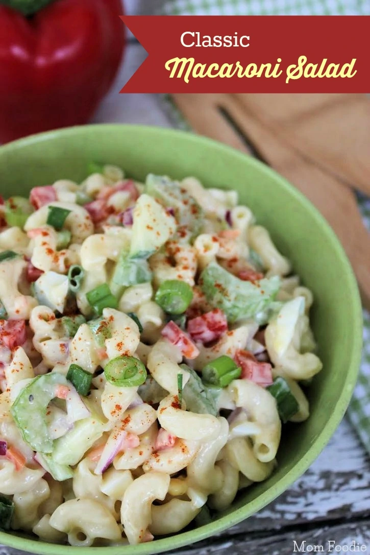 classic traditional macaroni salad