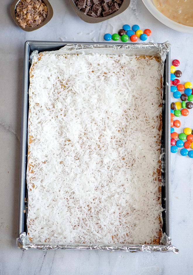 coconut layer for bars