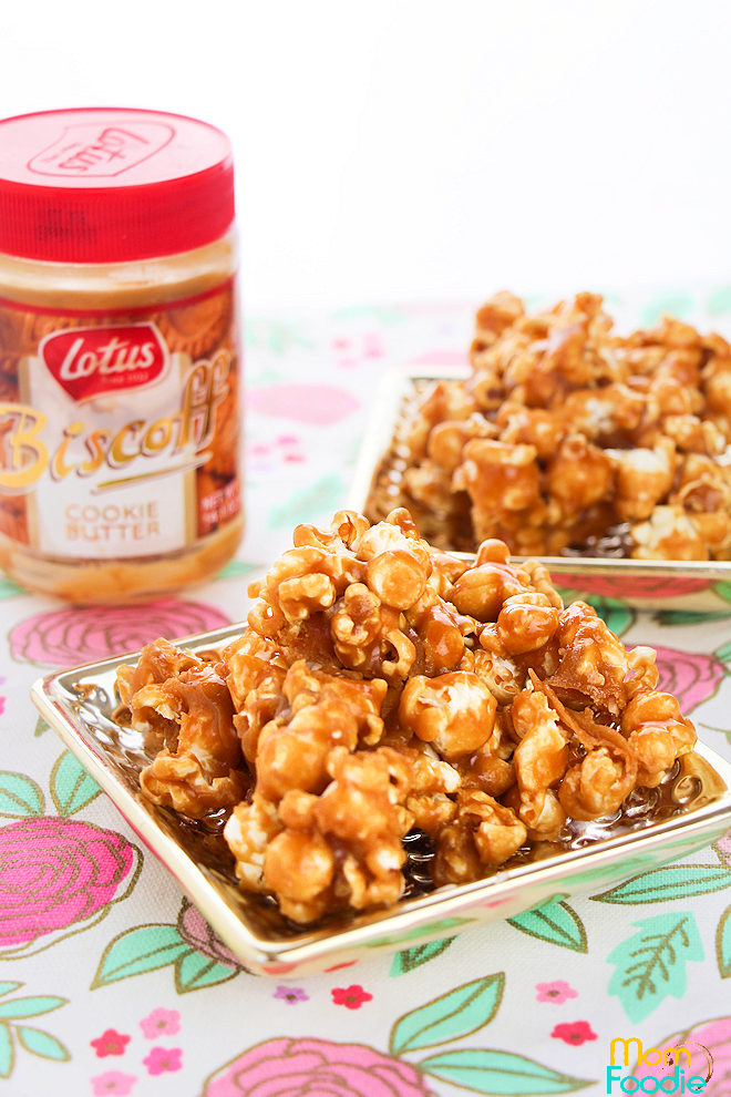 cookie butter popcorn