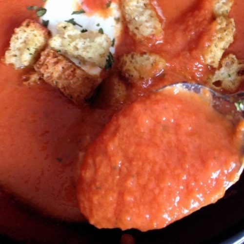 Copycat Panera Tomato Soup Recipe Creamy Tomato Bisque Soup