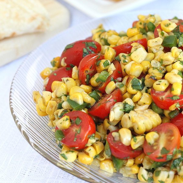 Grilled Corn and Tomato Salad Recipe Mom Foodie