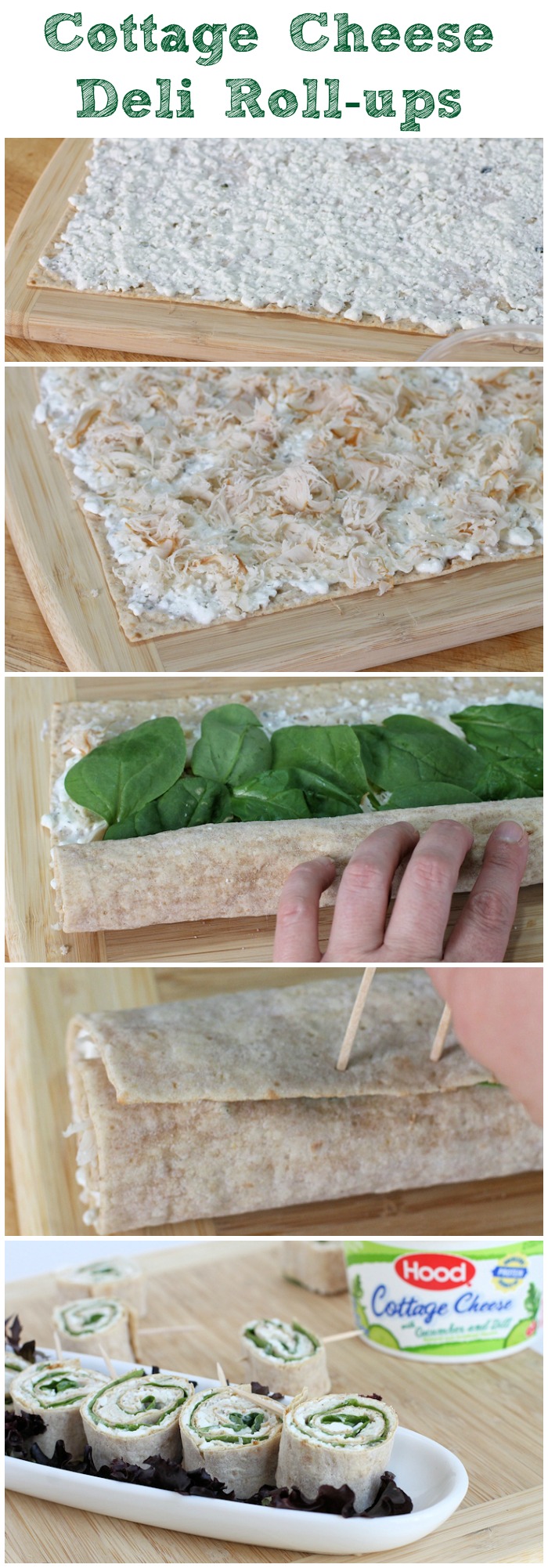 cottage cheese deli roll ups