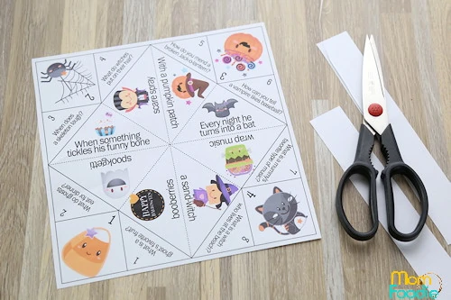 cut out cootie catcher template