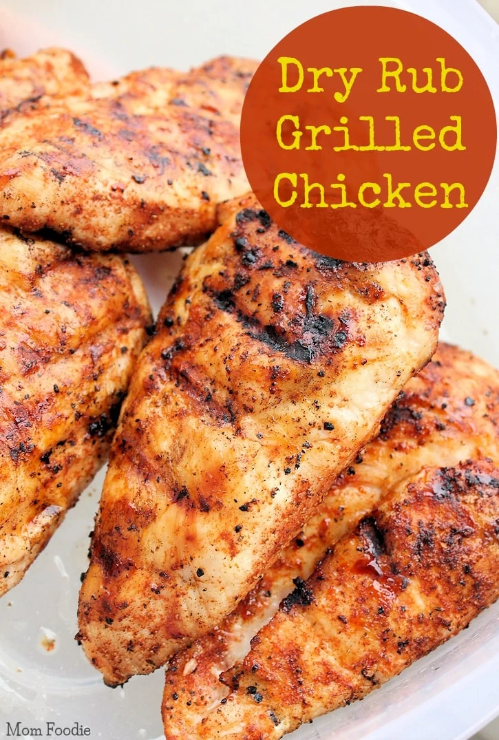 dry rub grilled chicken