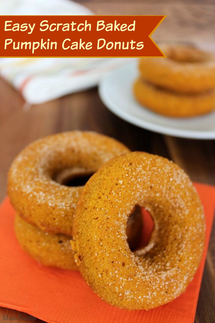 Baked Pumpkin Doughnuts Mom Foodie