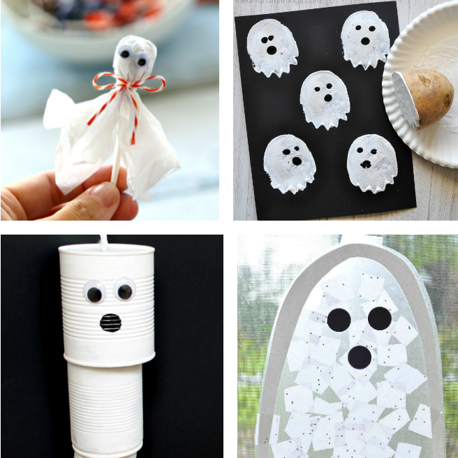 ghost crafts for kids
