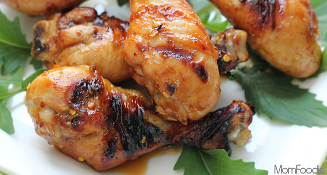 grilled asian chicken drumsticks