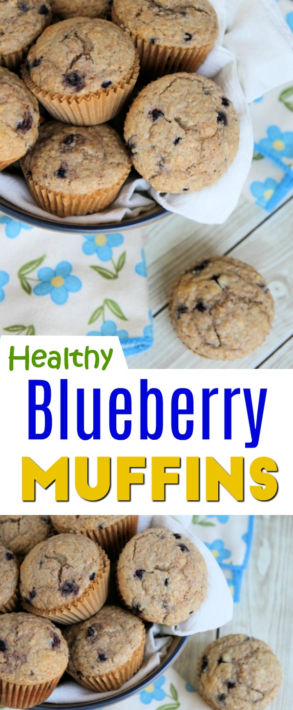 healthy Blueberry Muffins