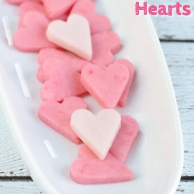 Homemade Sugarless Hearts