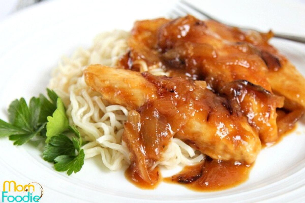 honey orange glazed chicken