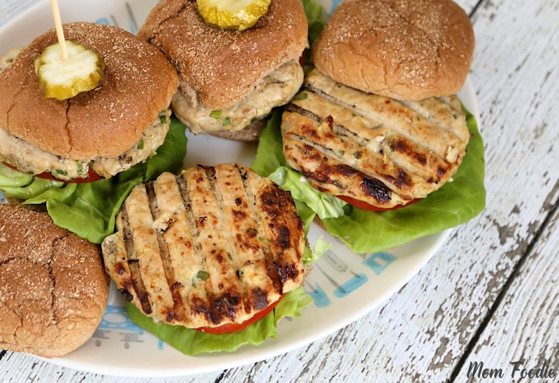 inside-out turkey burgers