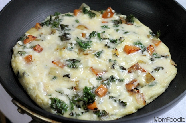 Kale Sweet Potato Frittata